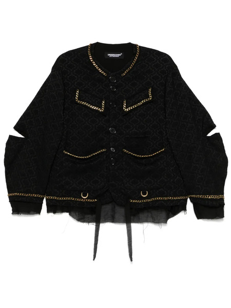 Undercover Patterned-jacquard Jacket - Black 