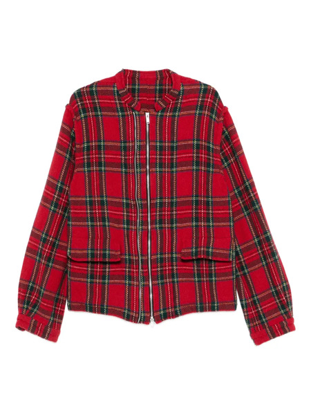  Undercover Plaid Jacket - Red 
