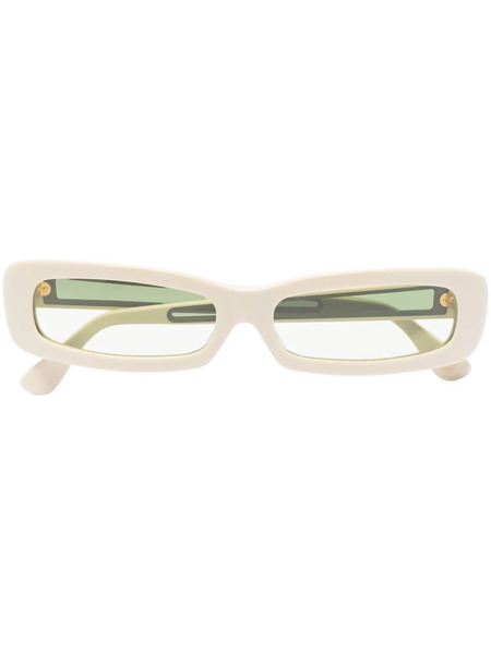  Undercover Rectangle-frame Tinted Sunglasses - Neutrals 