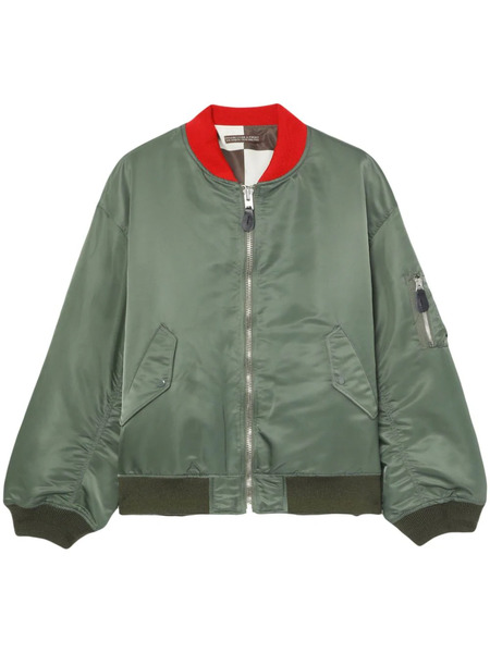  Undercover Reversible Bomber Jacket - Green 
