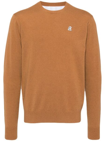 Undercover Sheep Patch Jumper - Brown 