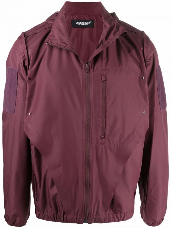  Undercover Slogan-print Lightweight Jacket - Red 