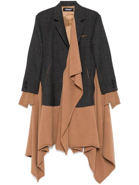  Undercover Wool Coat - Grey 
