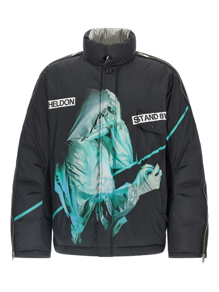  Undercover Zip Padded Jacket - Black 