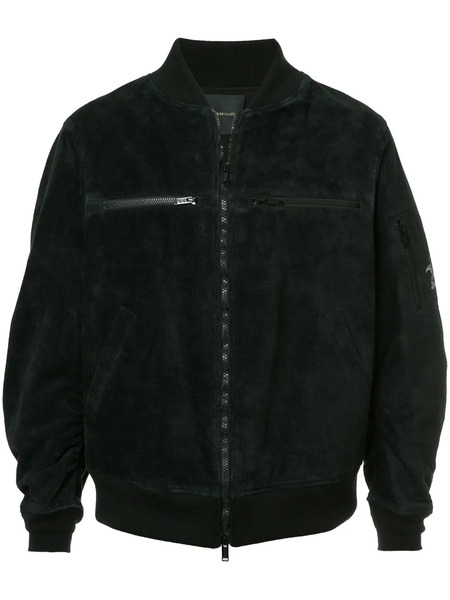  Undercover Zip Pocket Bomber Jacket - Black 