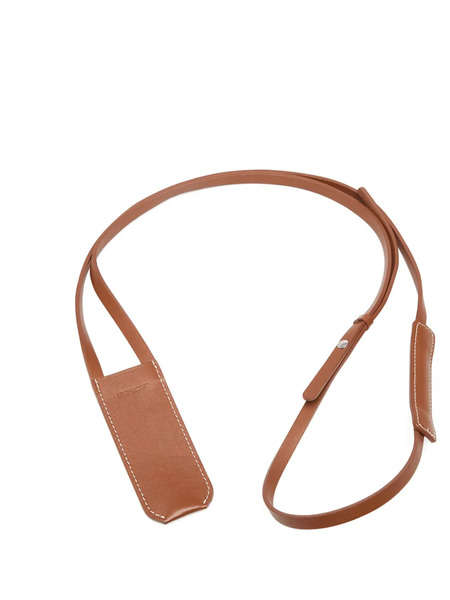 Unifrom Leather-strap Perfume Bag - Brown 