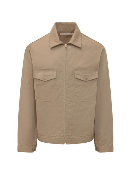  Universal Overall Zipped Shirt Jacket - Neutrals 
