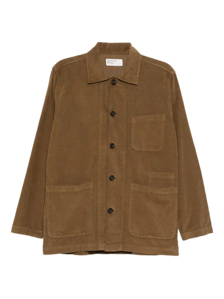  Universal Works Baker Shirt Jacket - Khaki 