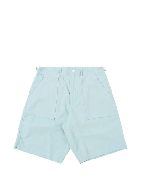  Universal Works Fatigue Patch-pocket Shorts - Blue 