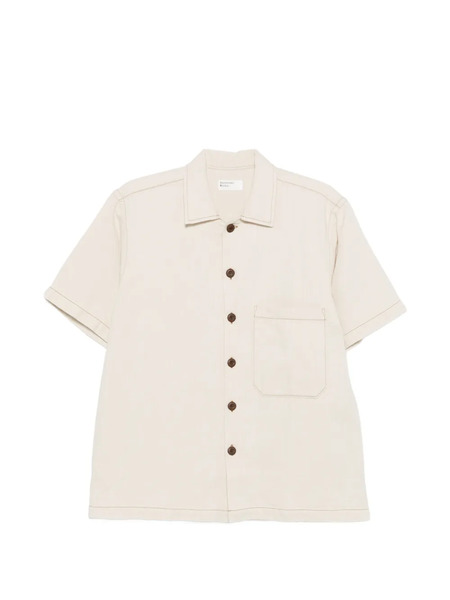  Universal Works Koko Pocket Buttoned Shirt - Neutrals 