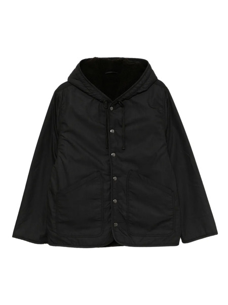  Universal Works Reversible Hooded Jacket - Black 