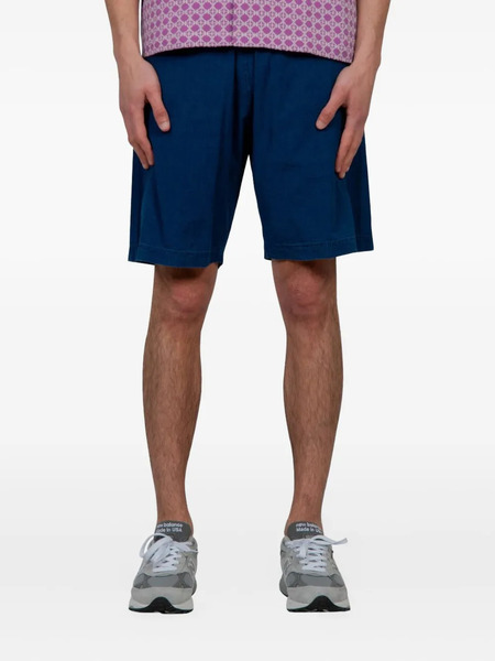  Universal Works Washed Cotton Shorts - Blue 