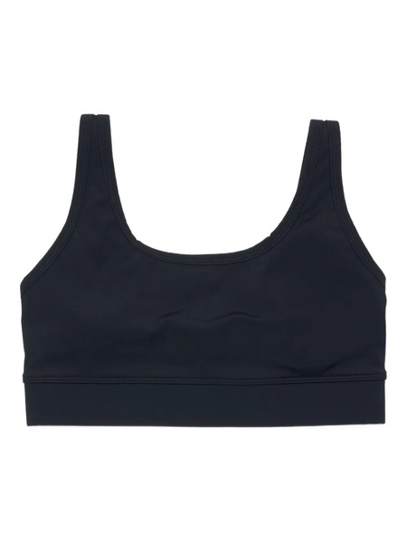  Unna Logo-print Bra - Black 