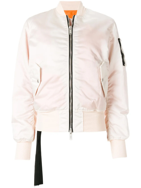  Unravel Project Basic Bomber Jacket - Pink 