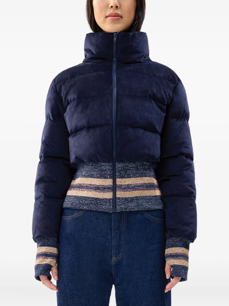  Unreal Fur Dublin Striped Jacket - Blue 