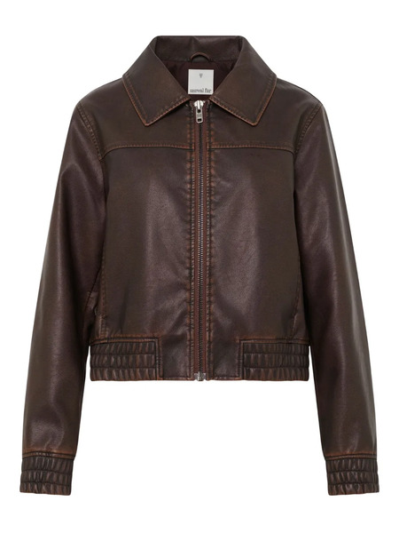  Unreal Fur Game Changer Jacket - Brown 