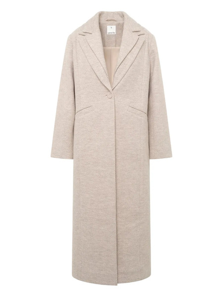  Unreal Fur Malta Herringbone Coat - Neutrals 