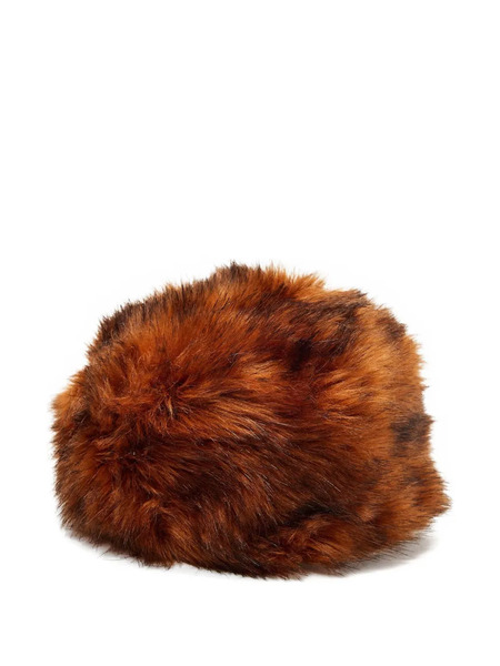  Unreal Fur Natasha Hat - Brown 