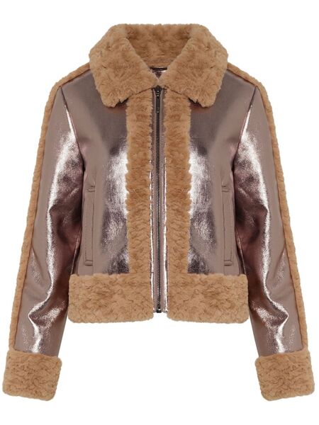  Unreal Fur Pilote D'avion Jacket - Brown 