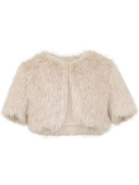  Unreal Fur Wings Jacket - Neutrals 