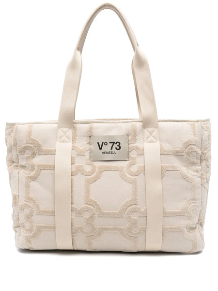  V°73 Amy Tote Bag - Neutrals 