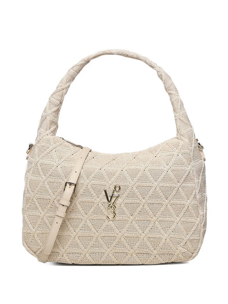  V°73 Braided Handle Logo Shoulder Bag - Neutrals 