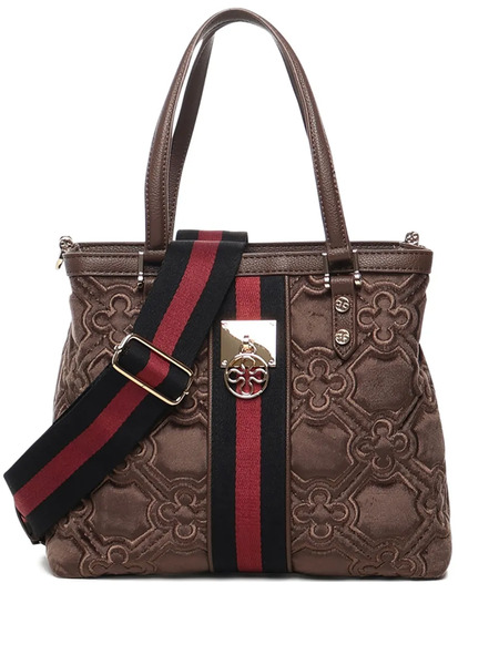  V°73 Cate Quilted-effect Shoulder Bag - Brown 