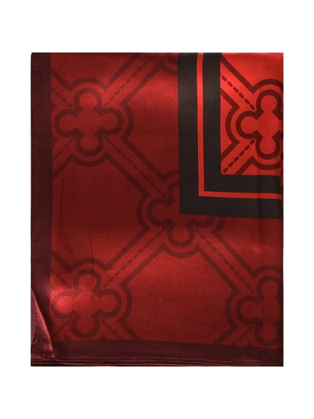  V°73 Geometric-pattern Scarf - Red 