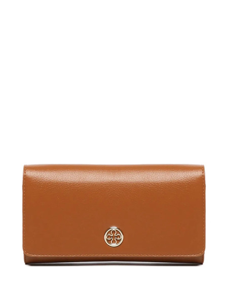  V°73 Logo-plaque Wallet - Brown 
