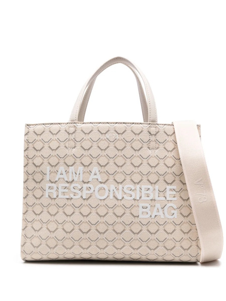  V°73 Responsibility Logo Tote Bag - White 
