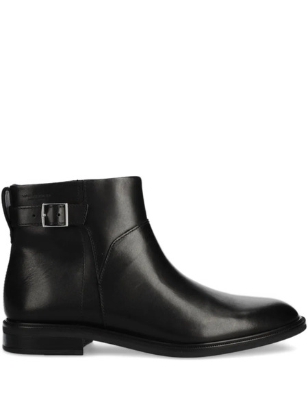  Vagabond Buckled-strap Zip Boots - Black 