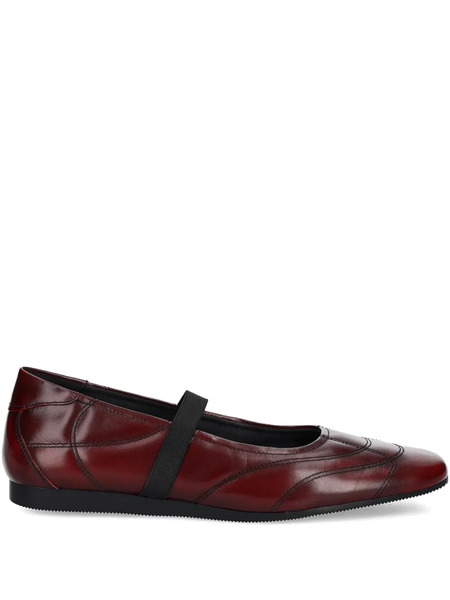  Vagabond Hillary Quilted Elastic-strap Ballet Flats - Red 