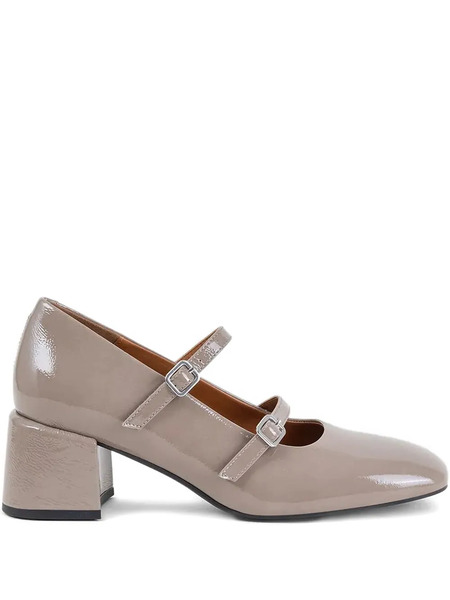  Vagabond 55mm Adison Double-buckle Block-heel Pumps - Neutrals 