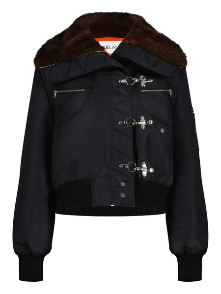  Vaillant Studio Carabiner Bomber Jacket - Black 