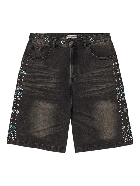  Vale Candy Embellished Shorts - Black 