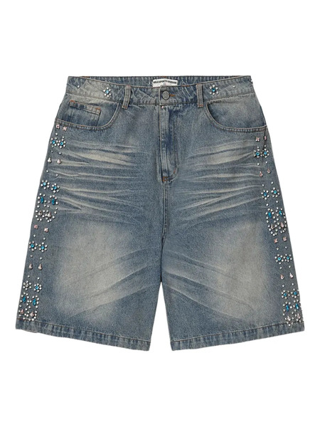  Vale Candy Embellished Shorts - Blue 