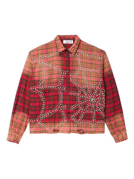  Vale Embellished Shirt - Red 
