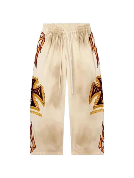  Vale Forever La Flare Printed Track Pants - Neutrals 