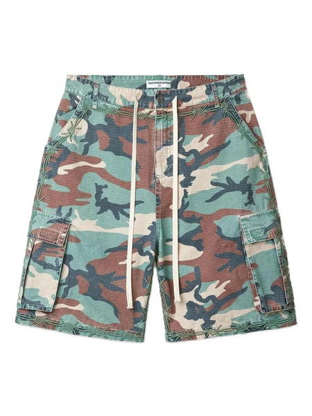  Vale Live Wire Cargo Shorts - Green 