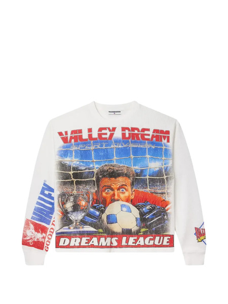  Vale Printed Sweatshirt - White 