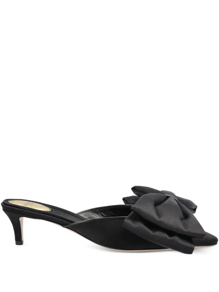  Valentino Garavani Bow Mules - Black 