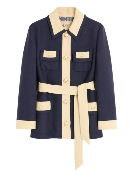  Valentino Garavani Caban Jacket - Blue 