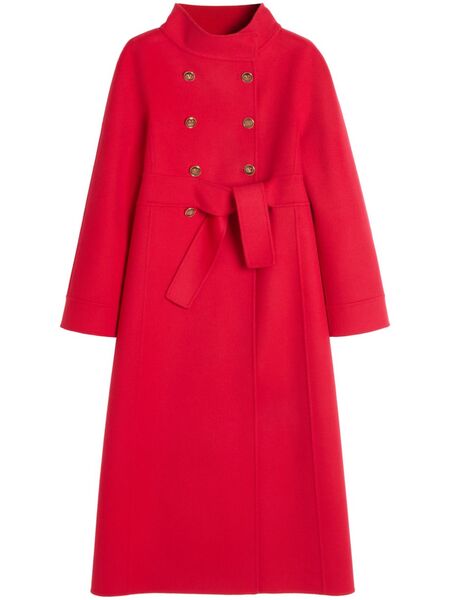  Valentino Garavani Compact Drap Coat - Red 