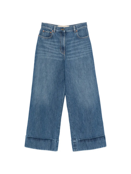  Valentino Garavani Cuffed Jeans - Blue 