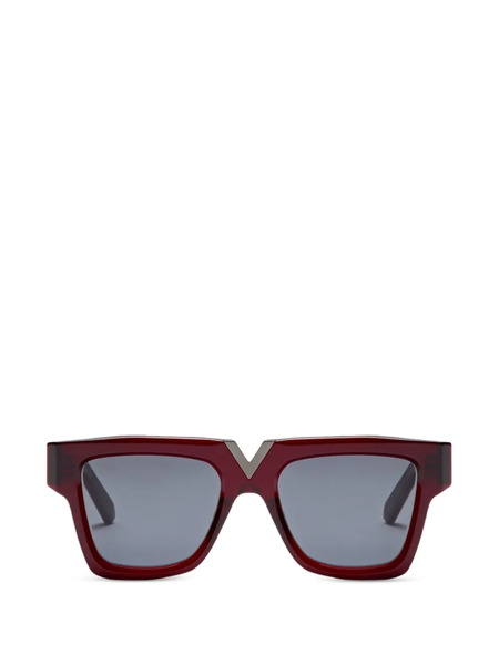  Valentino Garavani Eyewear Geometric-frame Sunglasses - Red 