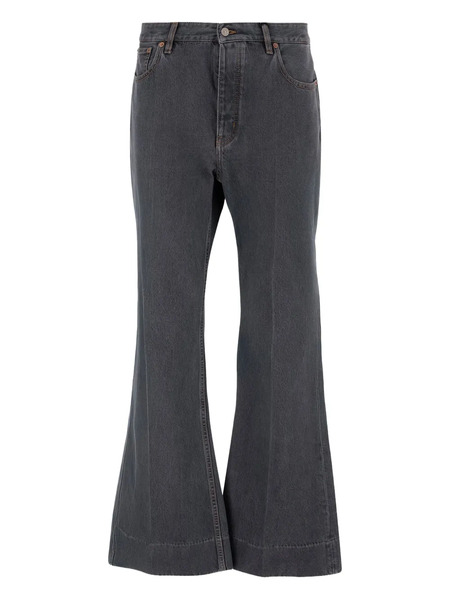  Valentino Garavani Five-pocket Flared Jeans - Grey 