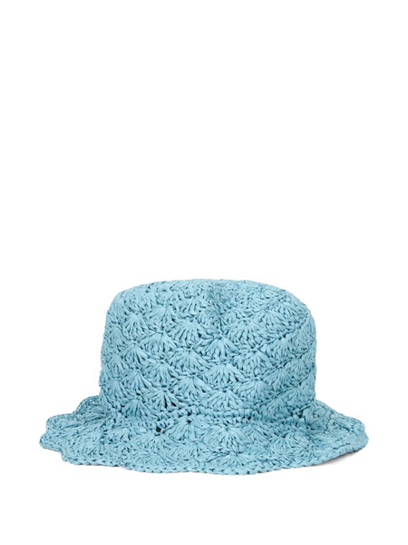 Valentino Garavani Textured Hat - Blue 