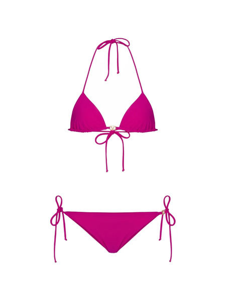  Valentino Garavani Triangle-cup Bikini - Pink 