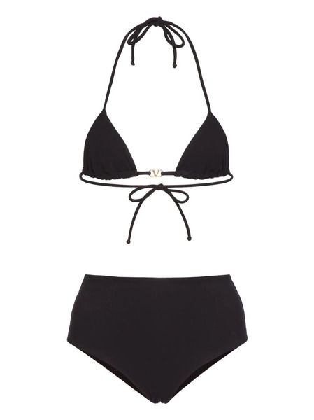  Valentino Garavani Vlogo Signature Bikini - Black 