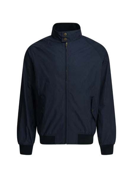  Valentino Garavani Zip-up Patterned Jacket - Blue 